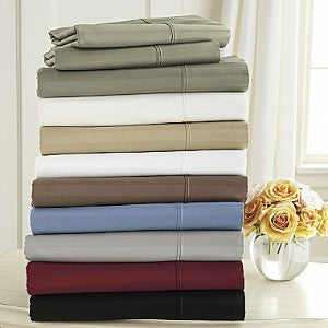 1000 Thread Count 100% Egyptian Cotton Sheet Sets (Style: Stripe)