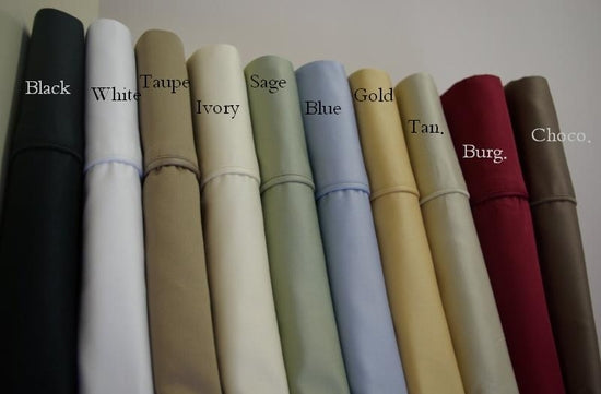 2 PC Pillow Case Sets - 1500 Thread Count