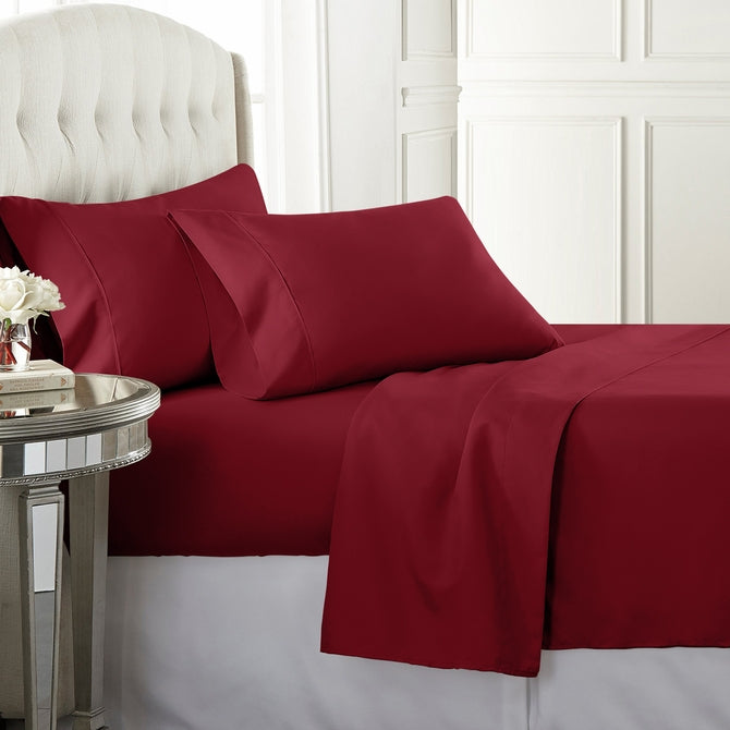 Luxurious Brushed Microfiber Bed Duvet Cover Sets (Size :Full, Style: Solid)