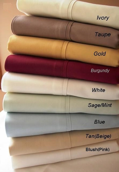300 Thread Count 100% Egyptian Cotton Duvet Sets (Style: Solid)