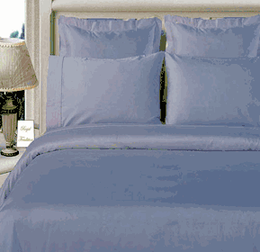 4PC Bamboo Blue Comforter Cover Set