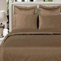 4PC Bamboo Taupe Comforter Cover Set