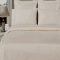 4PC Bamboo White Comforter Cover Set