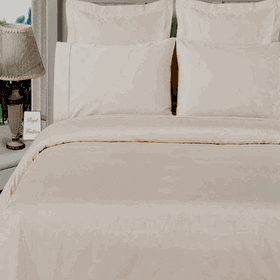 4PC Bamboo White Comforter Cover Set