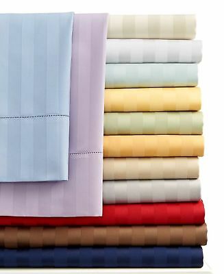 600 Thread Count Attached Waterbed Sheet Sets (Style: Stripe)