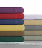 600 Thread Count Rayon from Bamboo Cotton Sheet Sets (Style: Solid)
