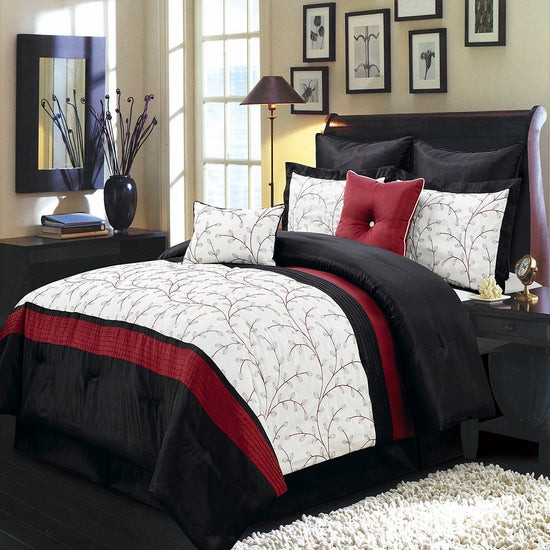 Atlantis Ivory 8-Piece Comforter Set