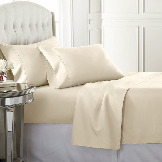 100% Bamboo Soft and Silky Queen Duvet Cover Set