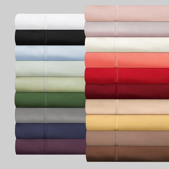 Brushed Microfiber Bed Sheet Sets (King, Solid)