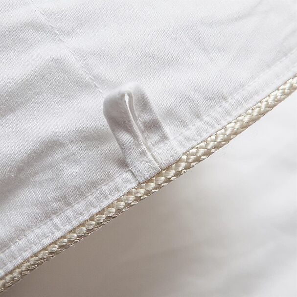 LUXURIOUS FULL / QUEEN Size Siberian GOOSE DOWN Comforter, 1200 Thread Count 100% Down-Proof Cotton, 750FP, 50oz, 1200TC, Hypoallergenic, White Solid