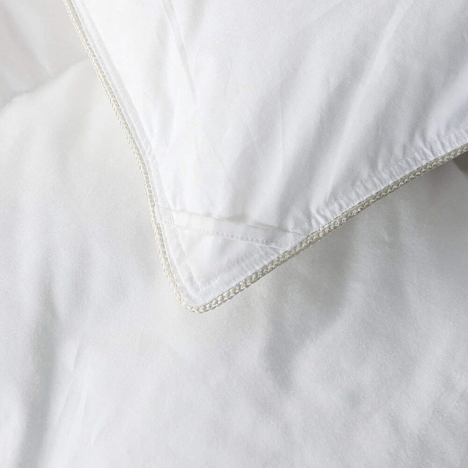 LUXURIOUS FULL / QUEEN Size Siberian GOOSE DOWN Comforter, 1200 Thread Count 100% Down-Proof Cotton, 750FP, 50oz, 1200TC, Hypoallergenic, White Solid