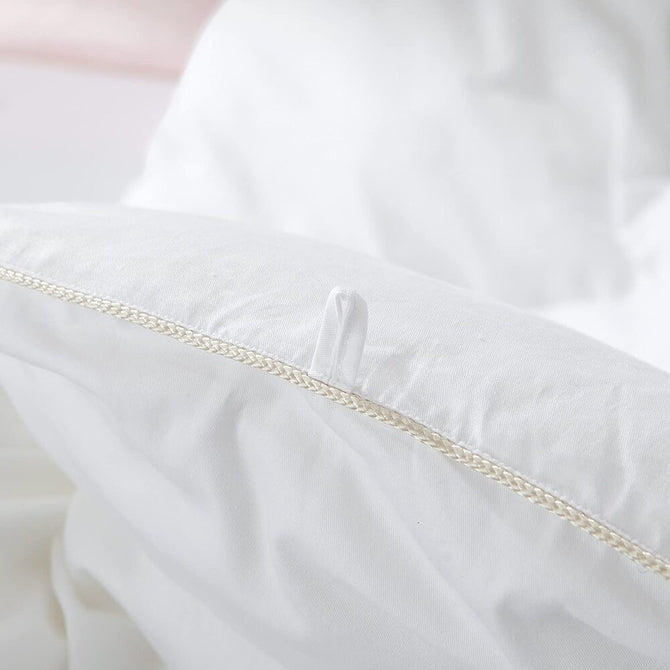 LUXURIOUS Goose Down Alternative Comforter, 600 Thread Count EGYPTIAN COTTON Cover, 750 Fill Power