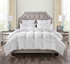 White Goose Down Alternative Comforter Duvet Insert Plush Siliconized Polyester Fiberfill