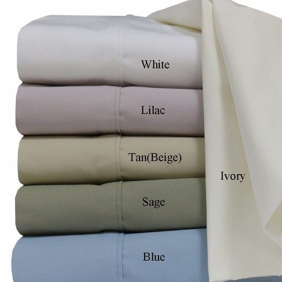 Luxurious 100% Cotton Percale Bed Sheet Sets
