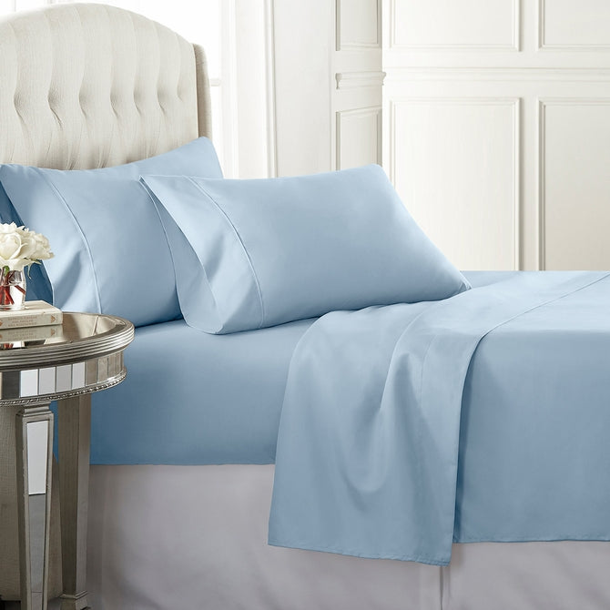 800TC Sheet & Duvet Set 7 Piece Bundle